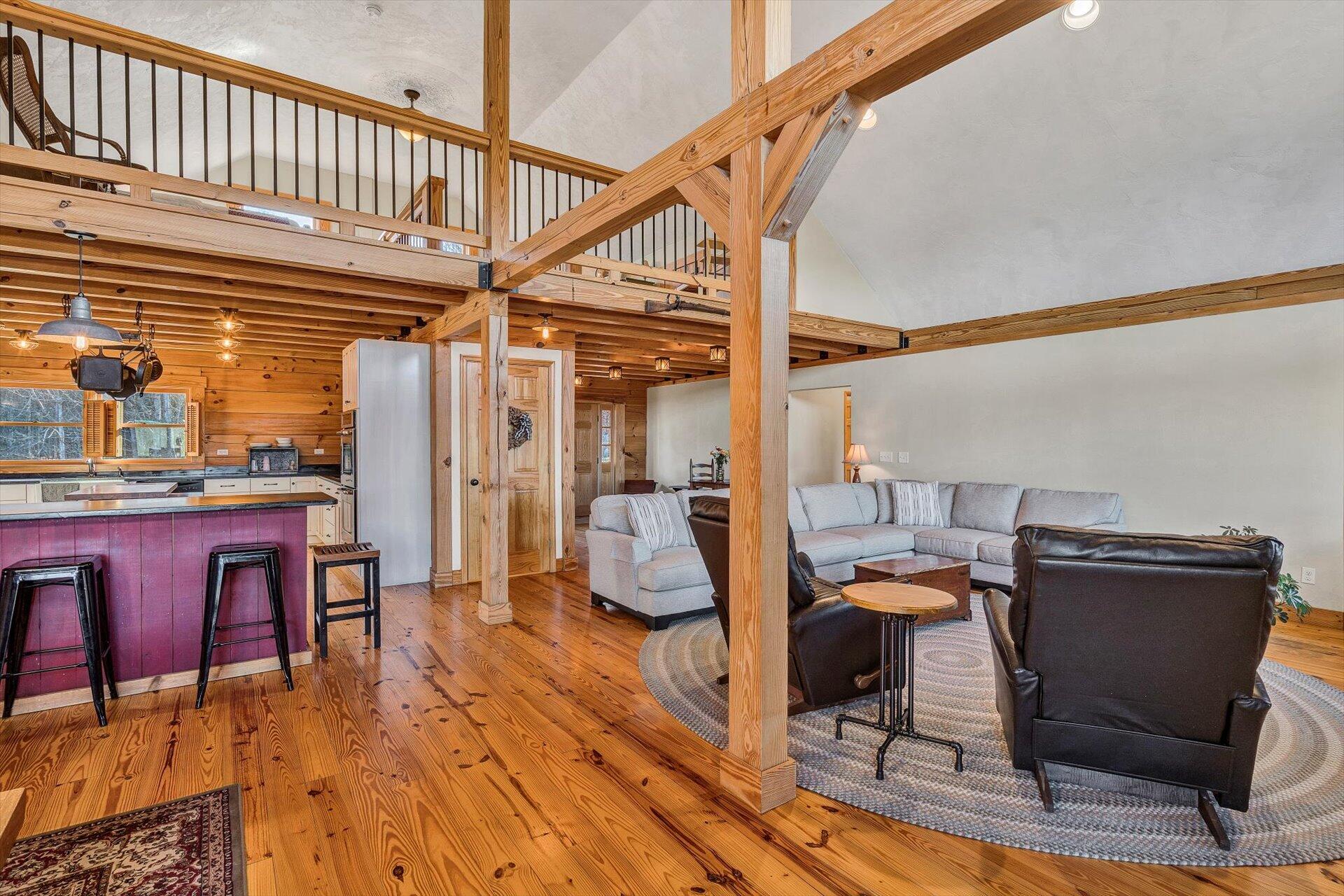4076 Aerospace Road Roanoke, VA 24014 - Photo 17 of 62 a view of a living room with furniture and wooden floor