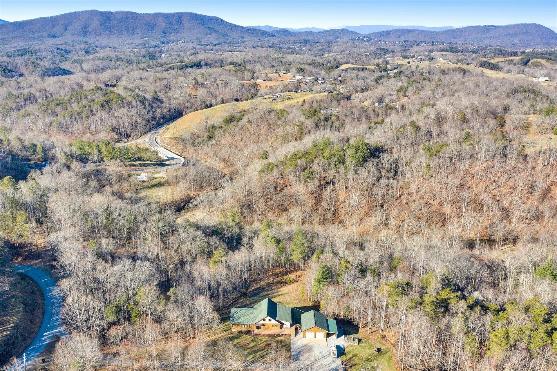4076 Aerospace Road Roanoke, VA 24014 - Photo 59 of 62 an aerial view of residential house and sandy dunes