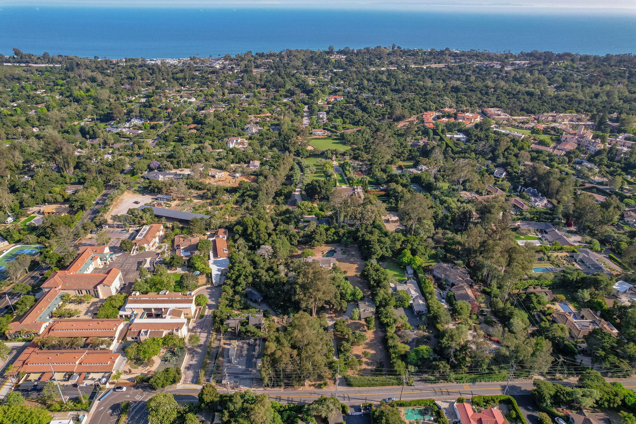 1445 School House Road Montecito, CA 93108 - Photo 2 of 53 an aerial view of multiple house