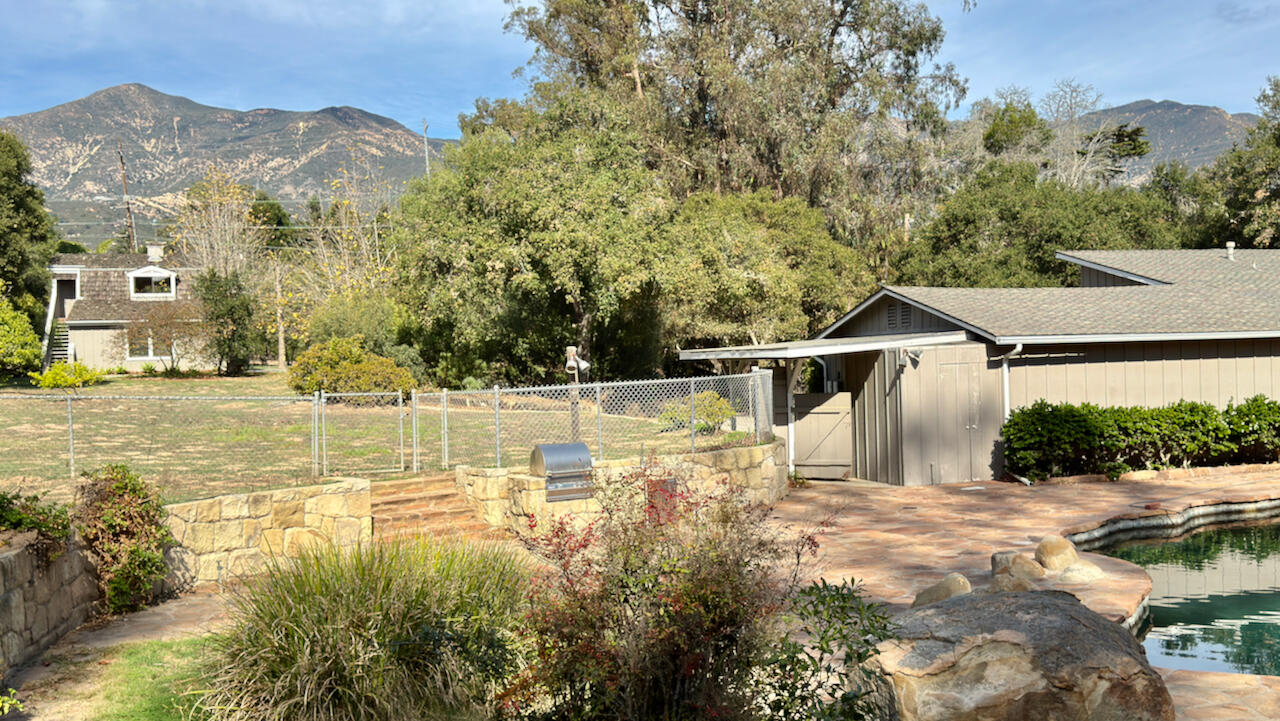 1445 School House Road Montecito, CA 93108 - Photo 35 of 53 a view of residential houses with outdoor space and trees