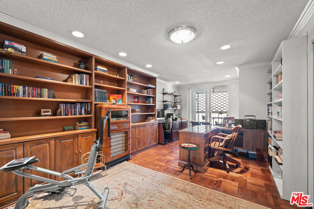 321 North Oakhurst Drive, Unit 403 Beverly Hills, CA 90210 - Photo 18 of 42 a view of a workspace with furniture