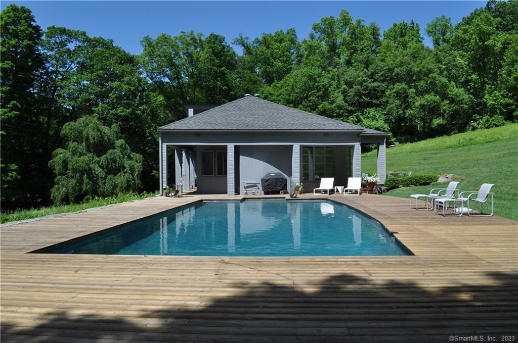 151 Treasure Hill Road Kent, CT 06785 - Photo 2 of 25 a view of outdoor space yard deck patio and swimming pool