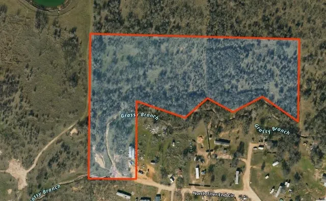 a view of a road with an ocean view