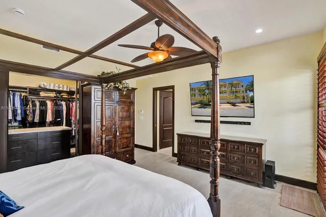 a view of a pathway of a building