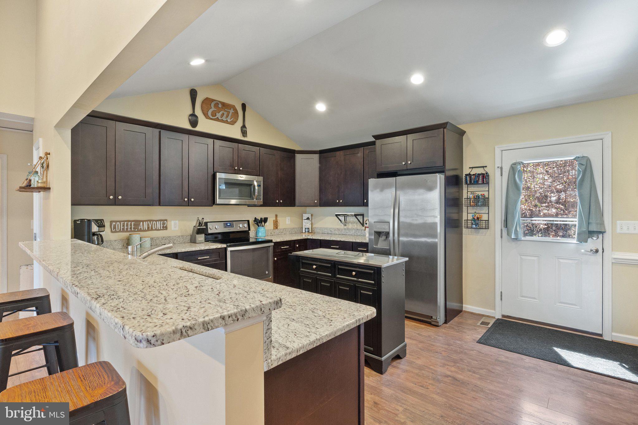125 Thompson Mill Road Front Royal, VA 22630 - Photo 8 of 50 kitchen with bar