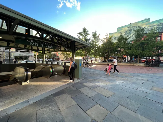a view of a garage with parked cars