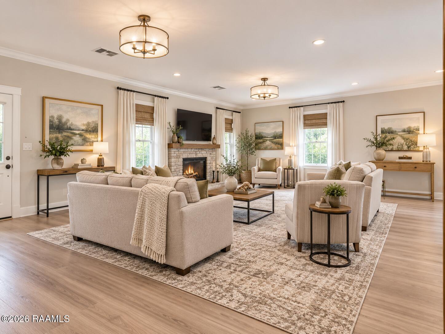 11612 Old Jeanerette Road, Unit LOT 1 Jeanerette, LA 70544 - Photo 6 of 25 updated living room