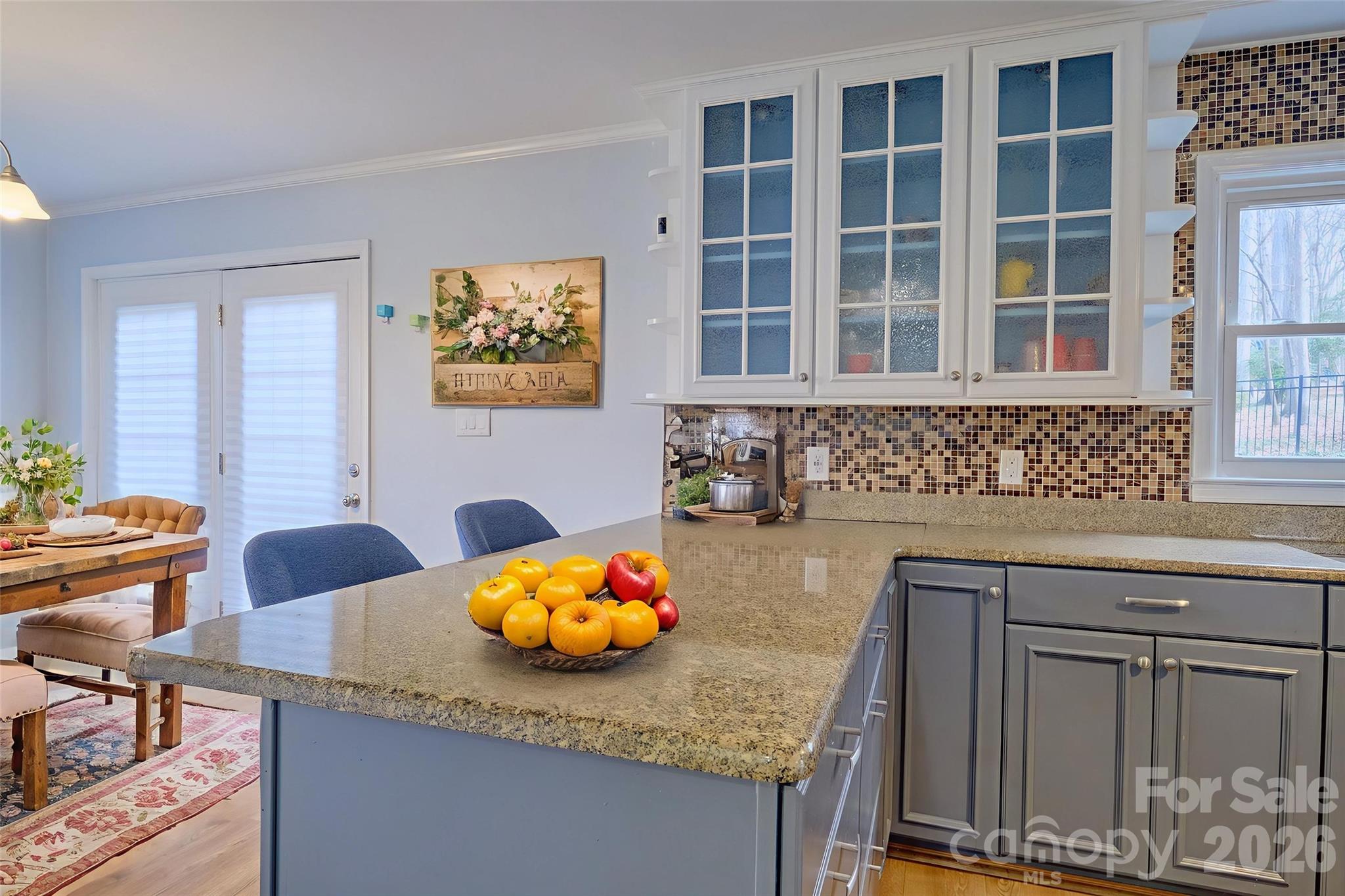26 Fairway Ridge Lake Wylie, SC 29710 - Photo 13 of 48 a kitchen with a granite countertop cabinets sink and wooden floor