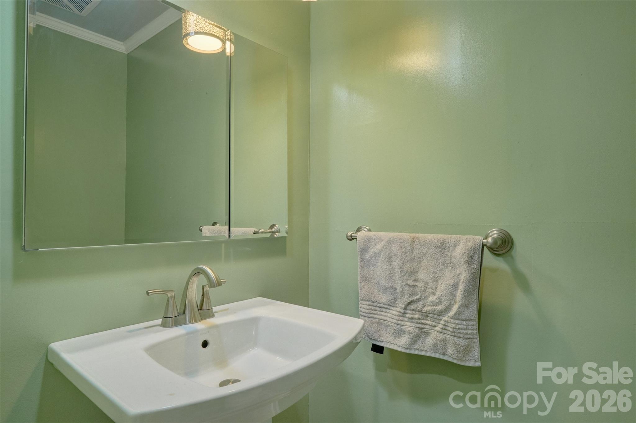 26 Fairway Ridge Lake Wylie, SC 29710 - Photo 14 of 48 a bathroom with a sink and a mirror