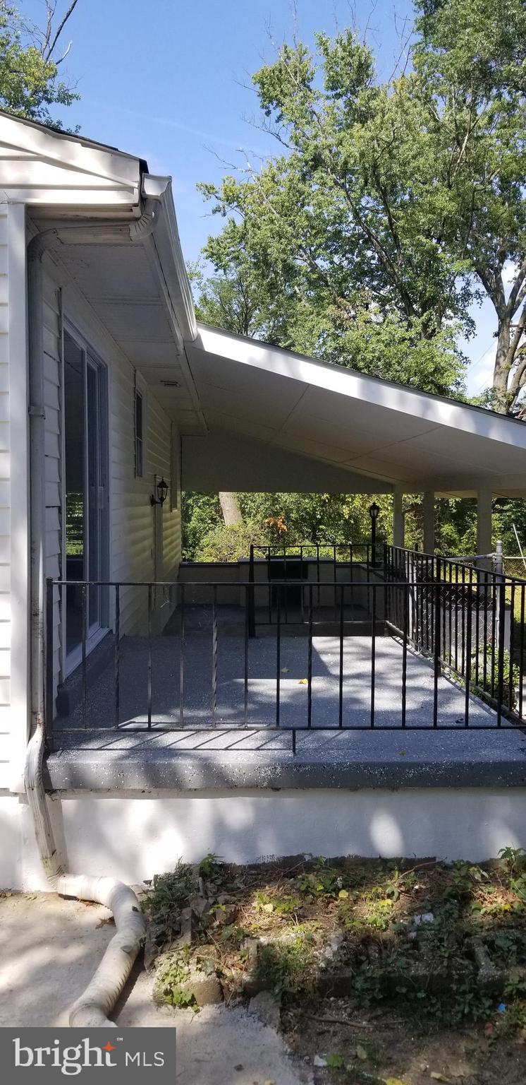 3711 Cassen Road Randallstown, MD 21133 - Photo 3 of 28 Rear Covered Porch