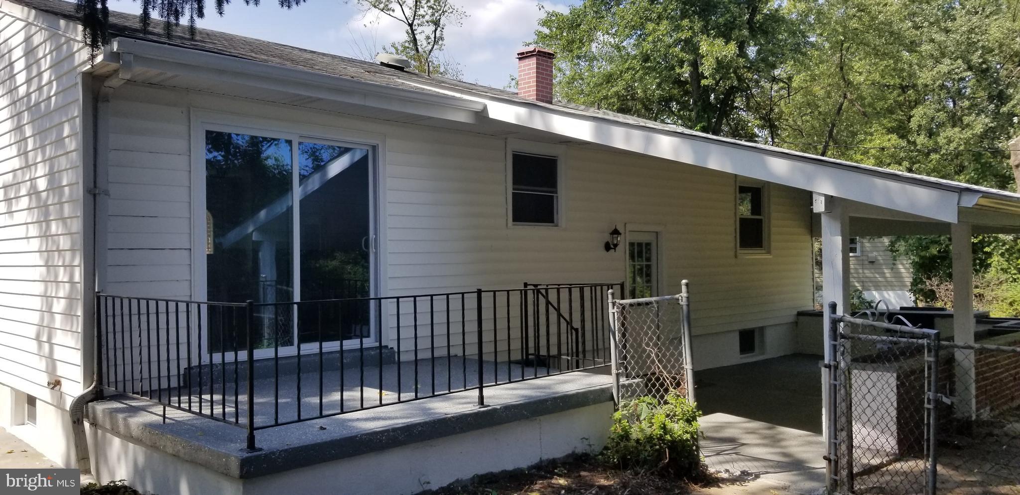 3711 Cassen Road Randallstown, MD 21133 - Photo 4 of 28 Rear Covered Porch
