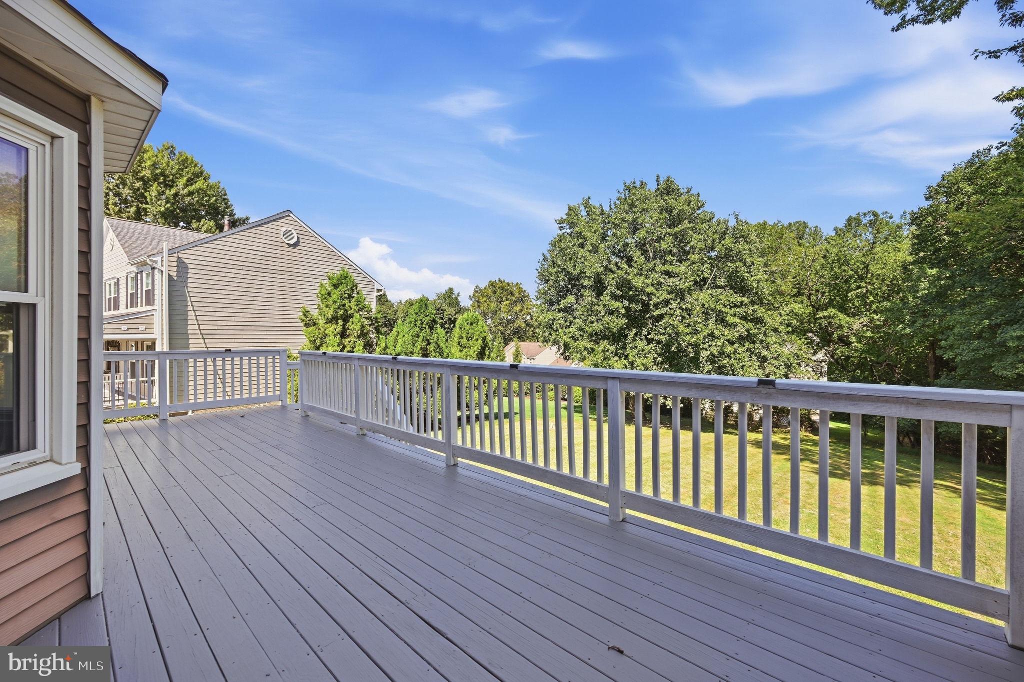 2819 Rifle Ridge Road Oakton, VA 22124 - Photo 64 of 76 Large back deck w/ stairs to yard