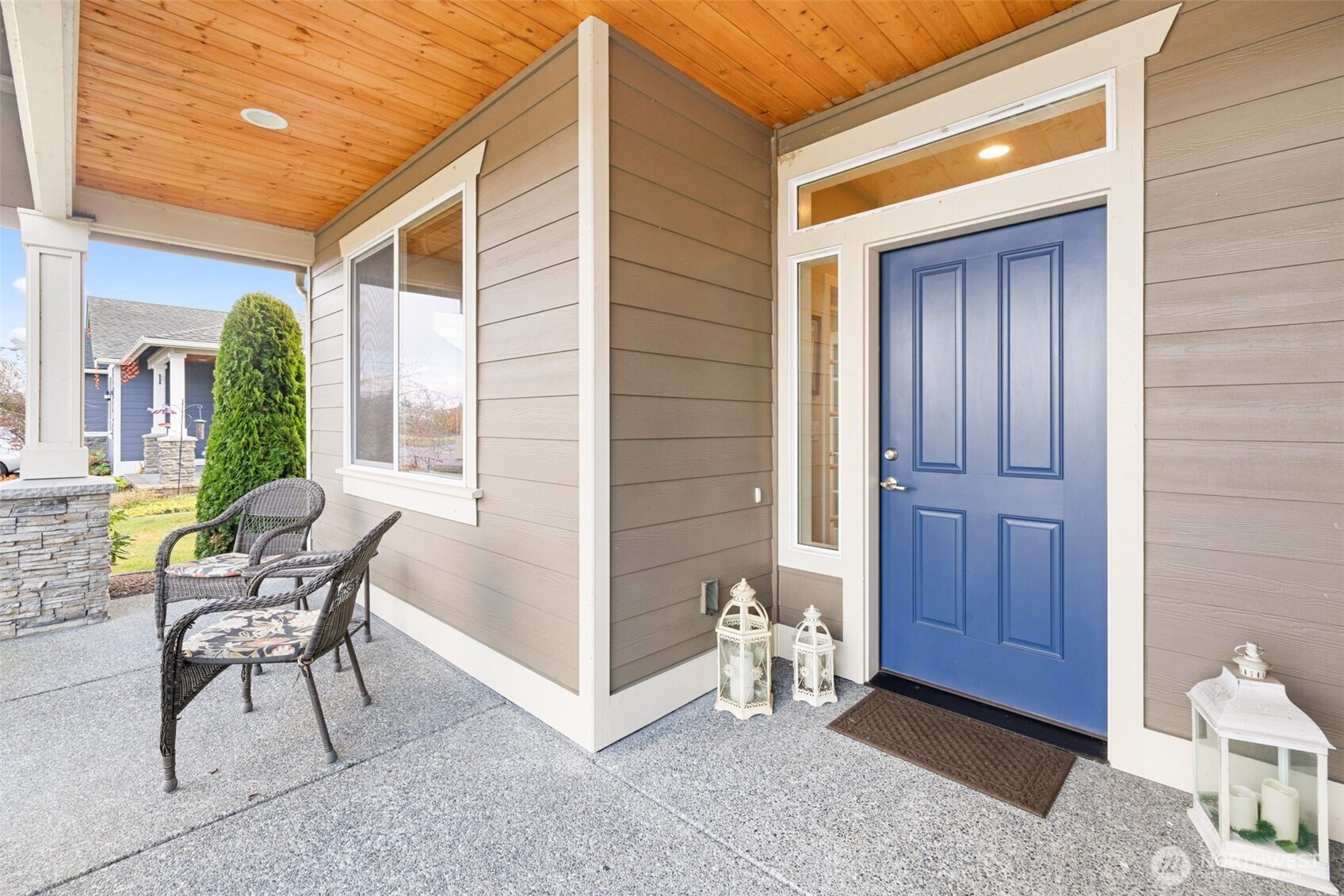 440 Blue Glacier Loop Sequim, WA 98382 - Photo 2 of 34 a view of living room and front door