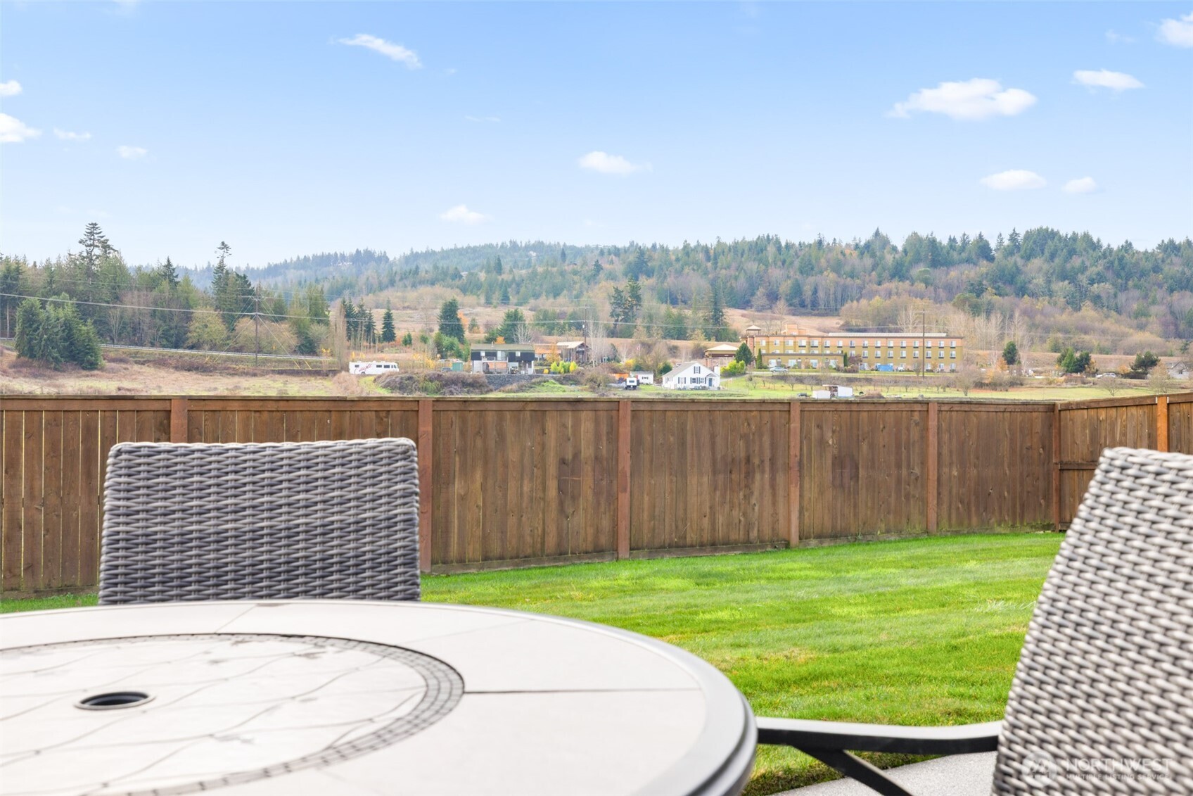 440 Blue Glacier Loop Sequim, WA 98382 - Photo 24 of 34 a view of a terrace with city view