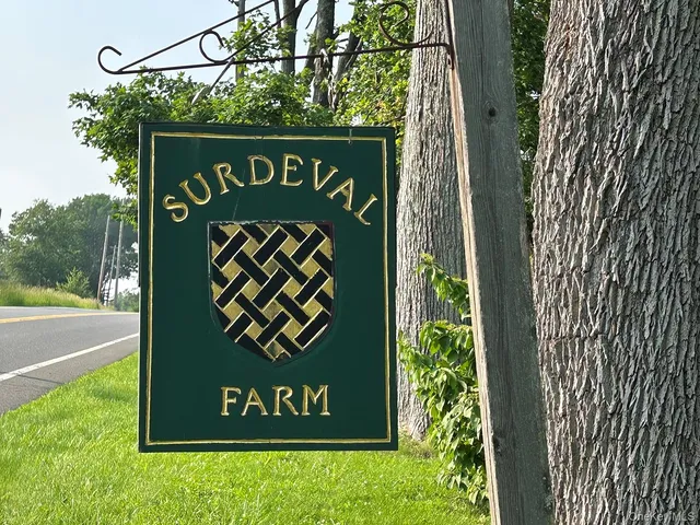 a view of a lake with a yard