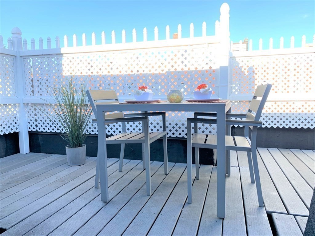 16 Symphony Road, Unit 5 Boston, MA 02115 - Photo 22 of 36 a view of a balcony with wooden floor
