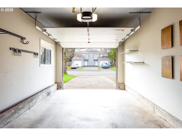 a view interior of a house a ceiling fan and window