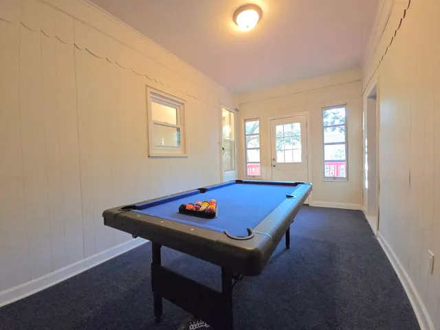 a room with furniture and window