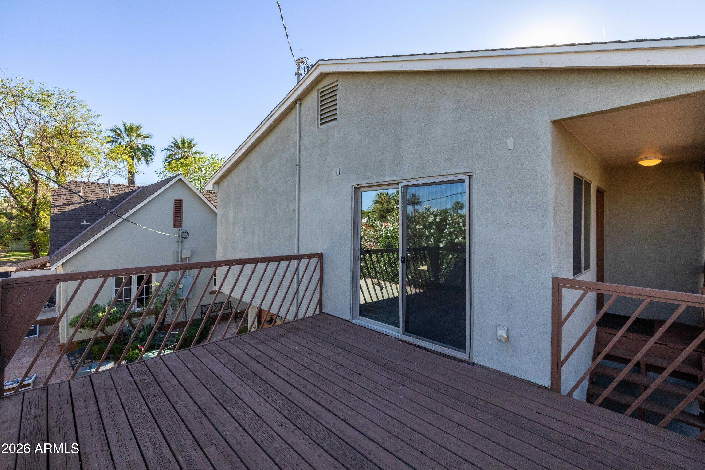 330 West Almeria Road Phoenix, AZ 85003 - Photo 61 of 66 Apartment Deck