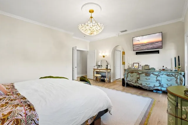 a living room with furniture fireplace and flat screen tv