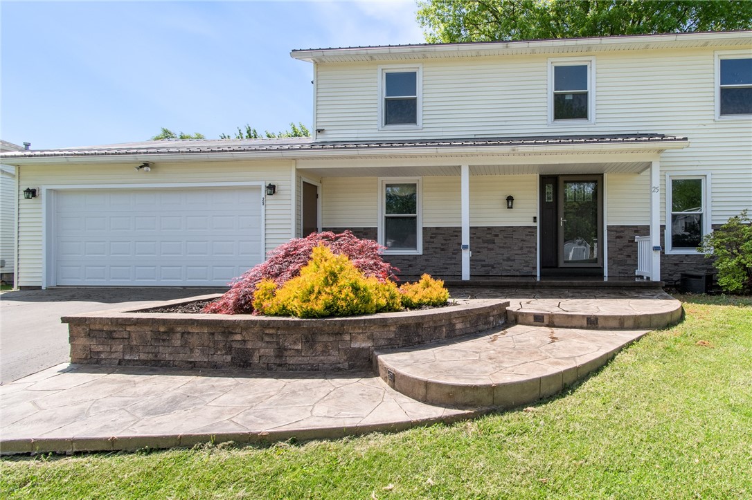 25 Spring Tree Lane Greece, NY 14612 - Photo 2 of 40 The masonry is perfection! What a gorgeous additio
