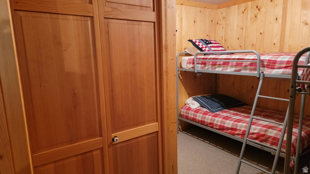 6210 Mountain View Road, Unit 133 Coalville, UT 84017 - Photo 69 of 87 The bunk room closet. The bunk room has wool Berber carpet and baseboard heating.