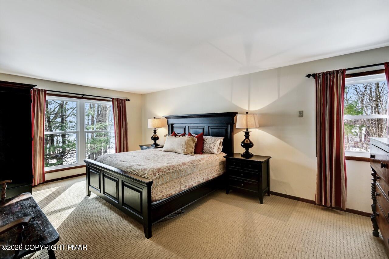 116 Spyglass Hill Road Tobyhanna, PA 18466 - Photo 44 of 73 Bedroom 2 w/ Lakefront View