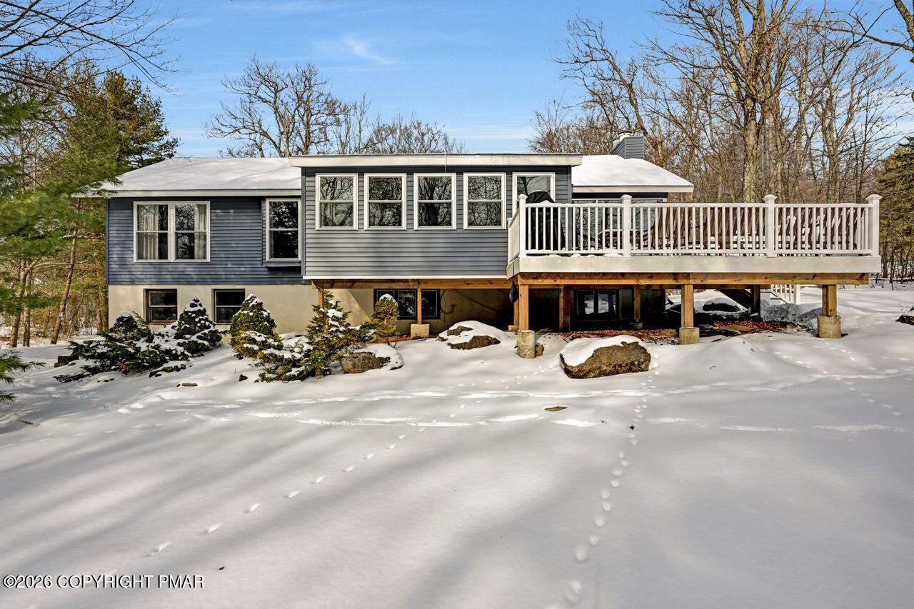 116 Spyglass Hill Road Tobyhanna, PA 18466 - Photo 72 of 73 a front view of a house with a yard