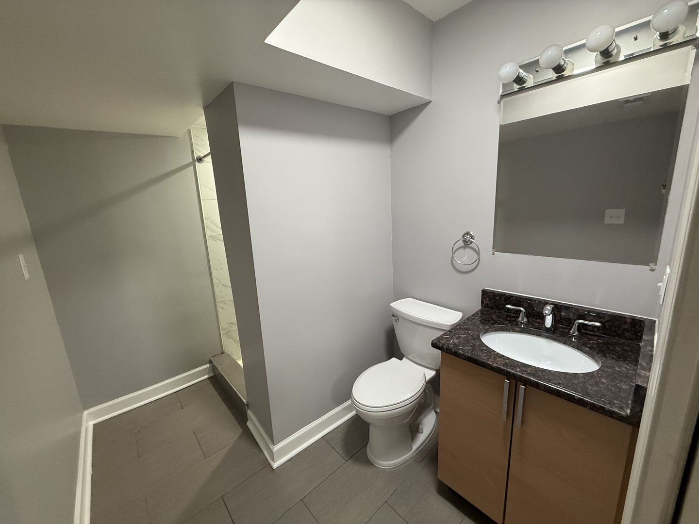 6954 North Greenview Avenue, Unit 100 Chicago, IL 60626 - Photo 6 of 7 a bathroom with a sink and a mirror