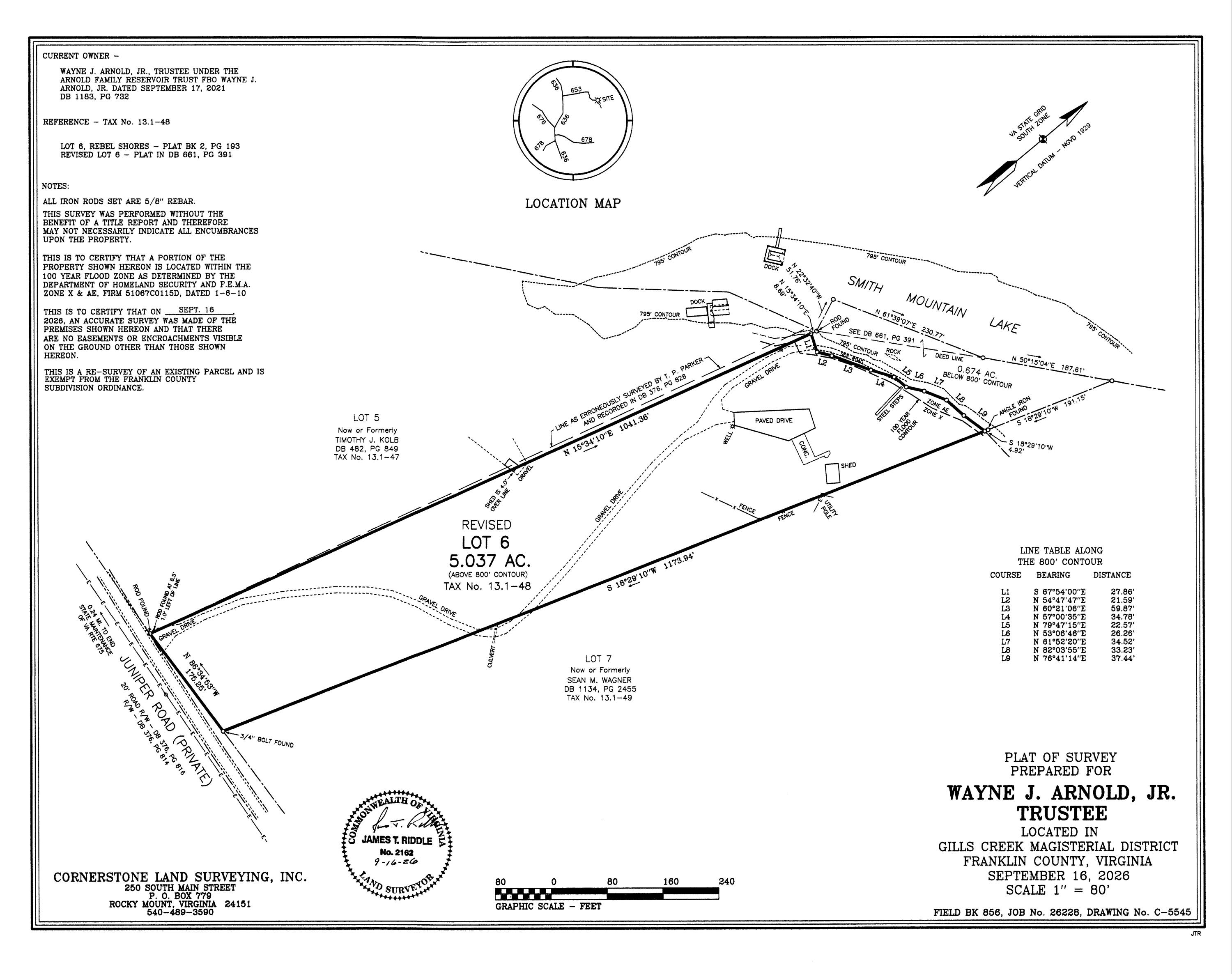 853 Juniper Road Hardy, VA 24101 - Photo 11 of 25 Arnold Plat
