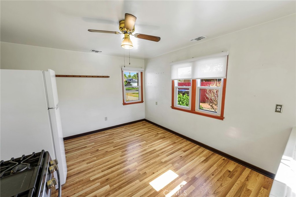 4660 Cover Street Riverside, CA 92506 - Photo 31 of 45 wooden floor in an empty room with a window