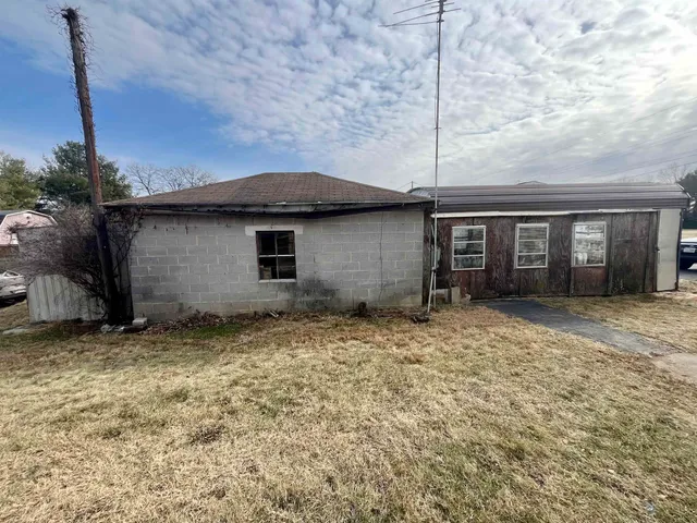 a view of room with gym equipment