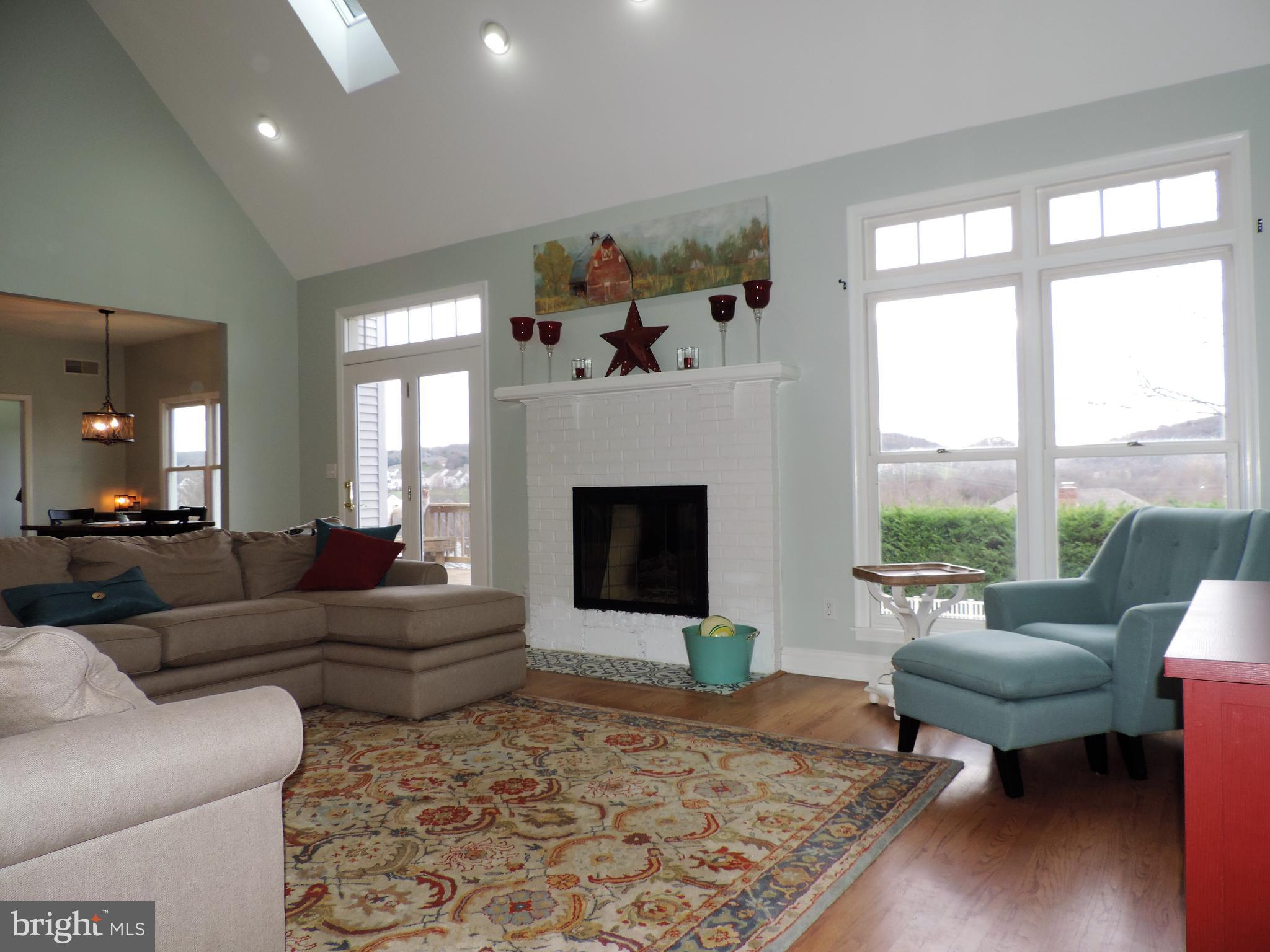 2759 Chestnut Run Road York, PA 17402 - Photo 14 of 58 Family Room offers cathedral ceilings & skylights