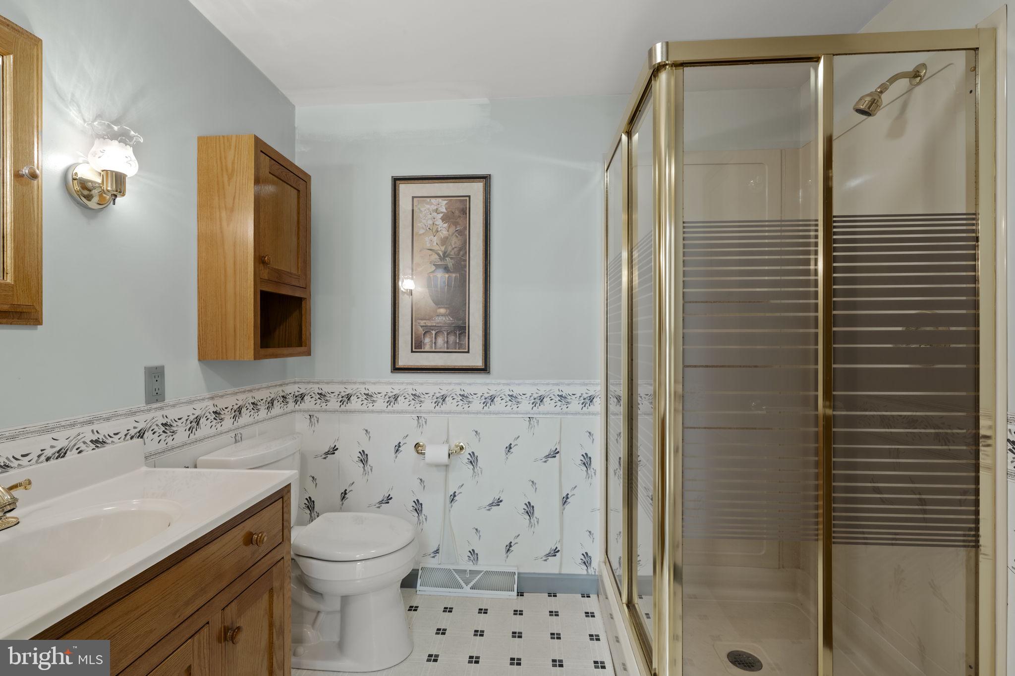 130 Resh Road Reinholds, PA 17569 - Photo 32 of 58 a bathroom with a sink a toilet and shower