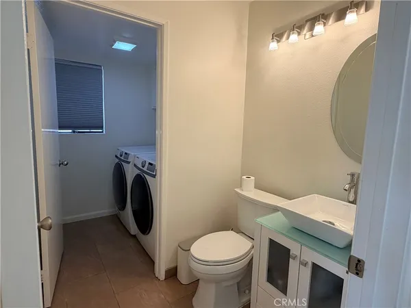 a bathroom with a sink and a toilet