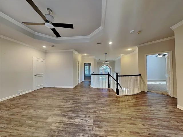 a view of a building stairs