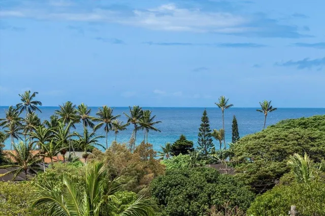 a view of city and ocean