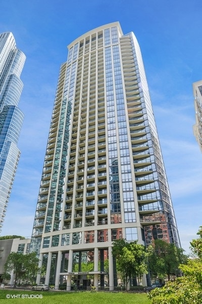 a front view of a building