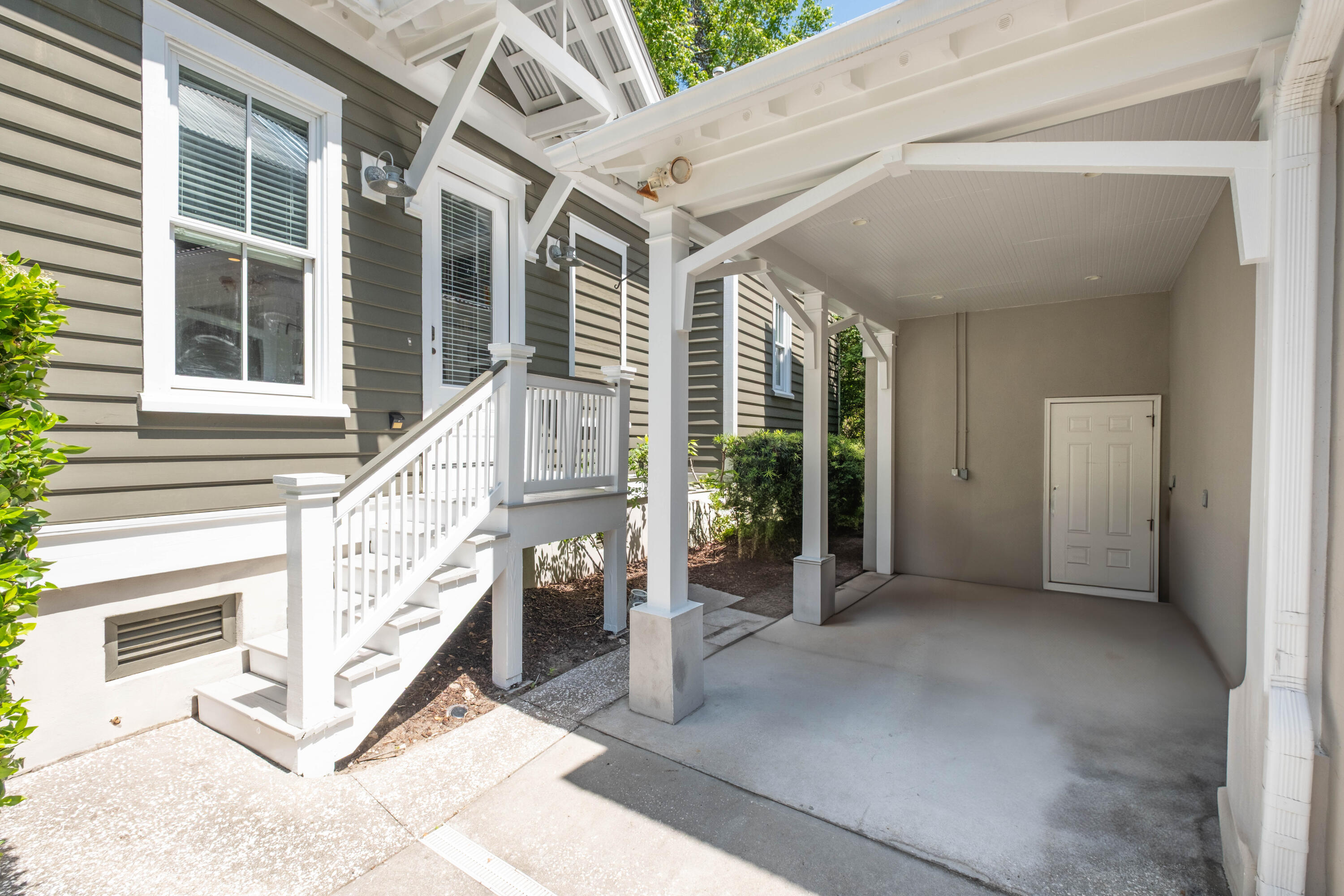 22 Frogmore Road Mount Pleasant, SC 29464 - Photo 50 of 55 Garage with carport