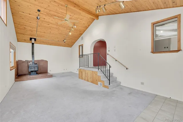 a very nice looking room with a large window