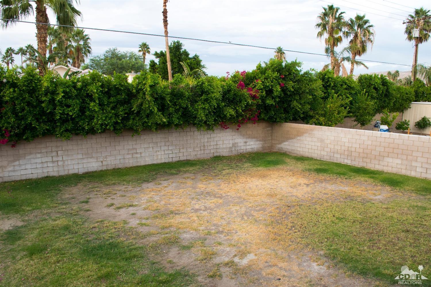 68340 Tortuga Road Cathedral City, CA 92234 - Photo 32 of 37 a view of a yard with a tree