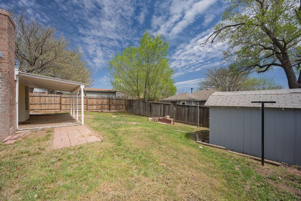 5203 Susan Drive Amarillo, TX 79110 - Photo 23 of 23 backyard 3