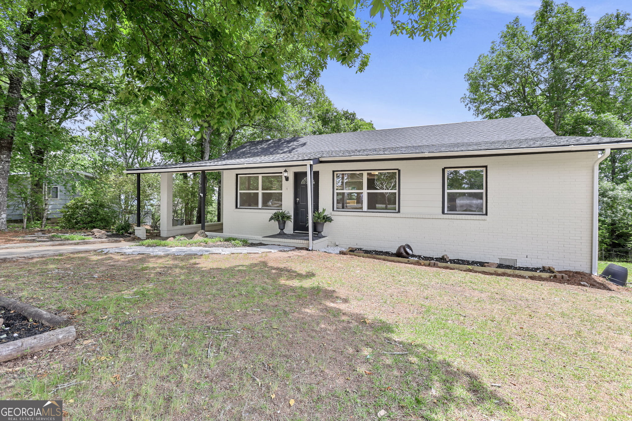 7060 Scenic Heights Road Manchester, GA 31816 - Photo 43 of 52 a view of a house with backyard and trees