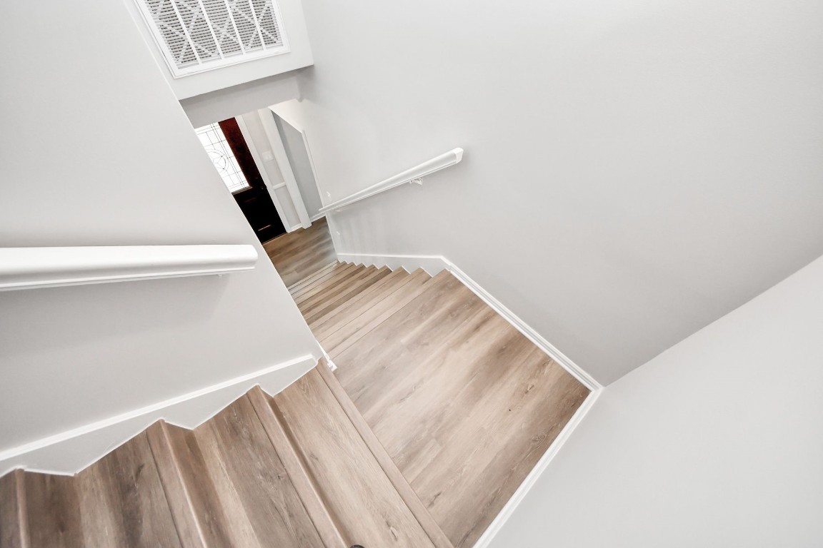 3923 Cypress Lake Drive Spring, TX 77388 - Photo 16 of 41 Stairway leading downstairs.