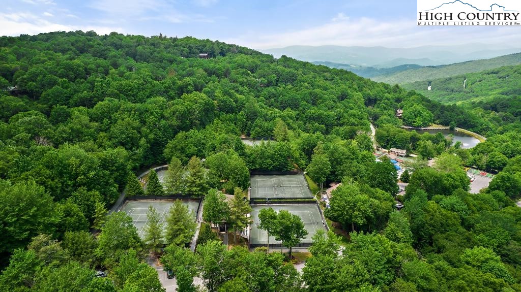 1157 Pine Ridge Road Beech Mountain, NC 28604 - Photo 40 of 41 an aerial view of a house with a yard