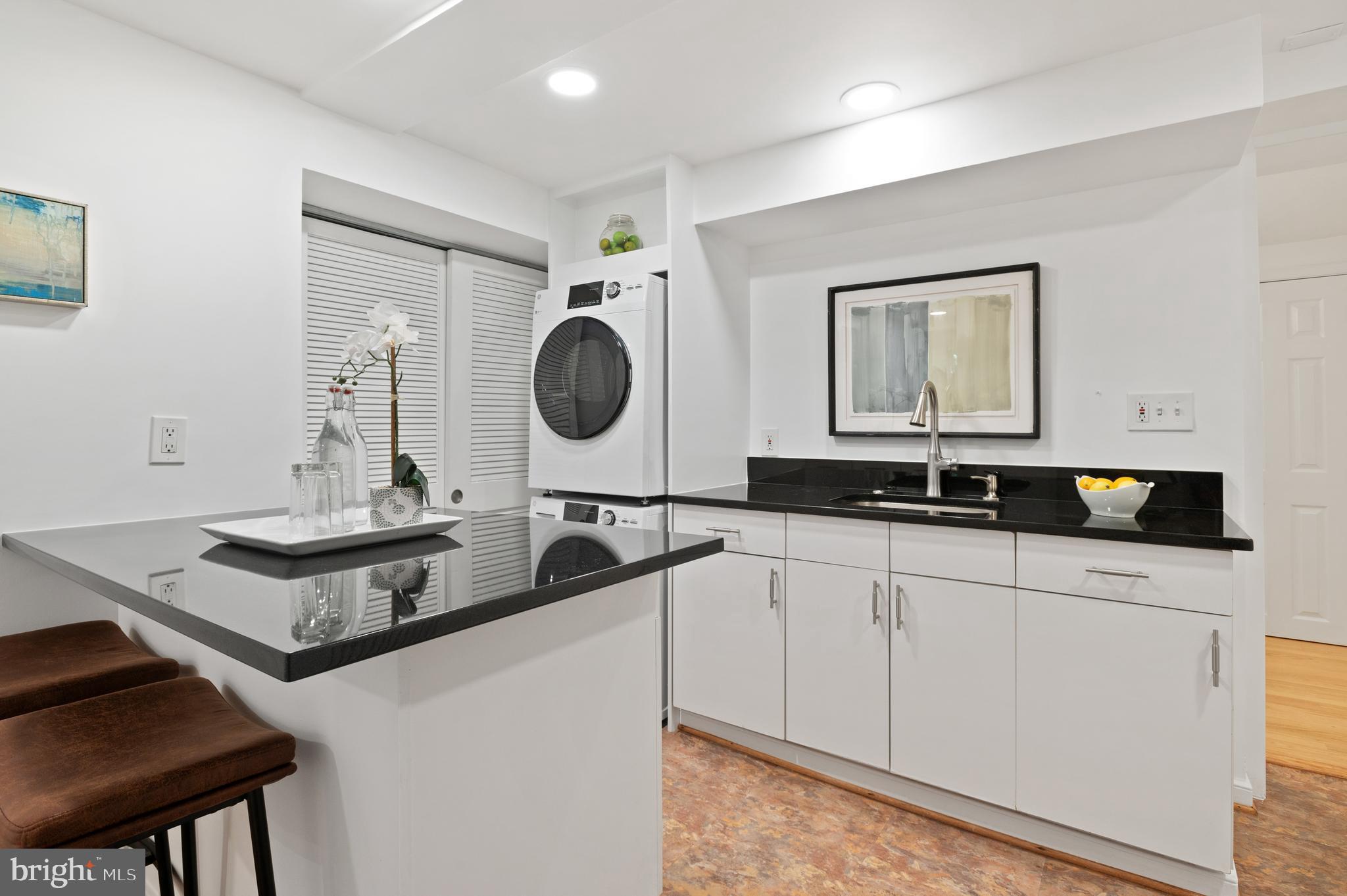 1955 39th Street Northwest Washington, DC 20007 - Photo 19 of 25 In-law suite leads to rear patio