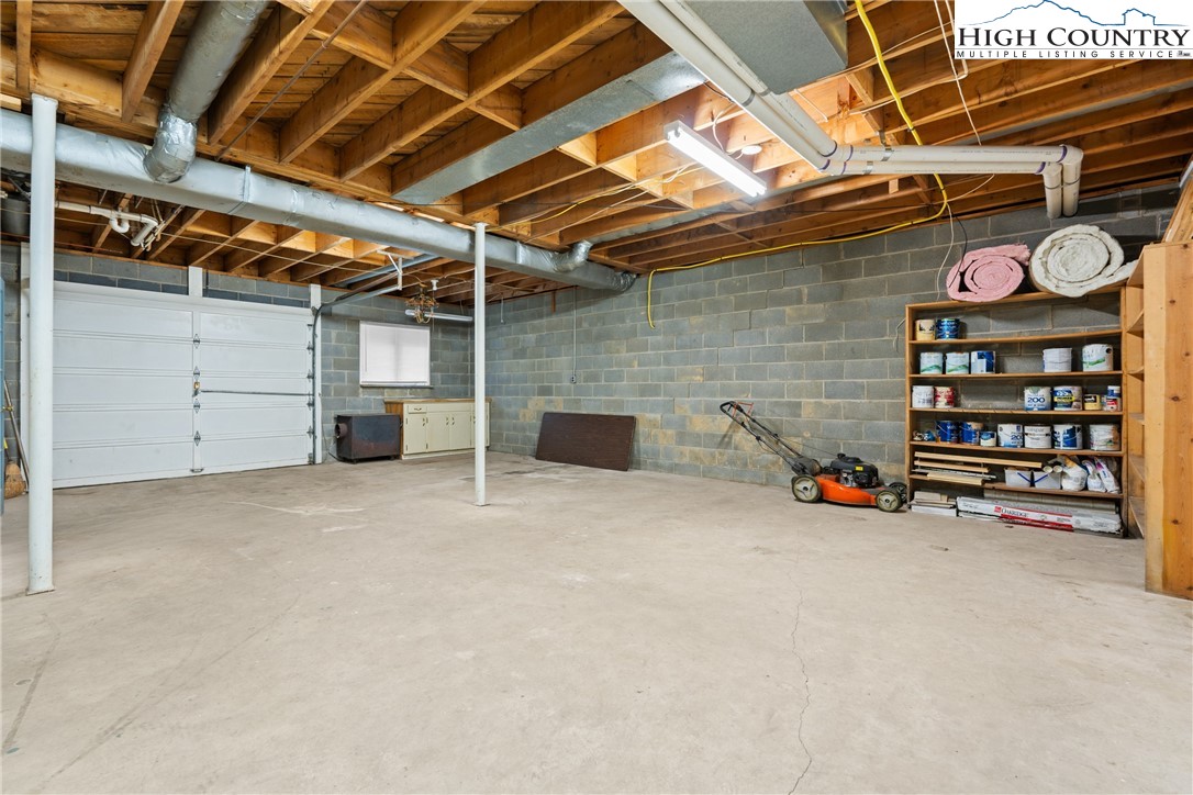 164 Appalachian Drive Boone, NC 28607 - Photo 36 of 43 a view of a garage with storage