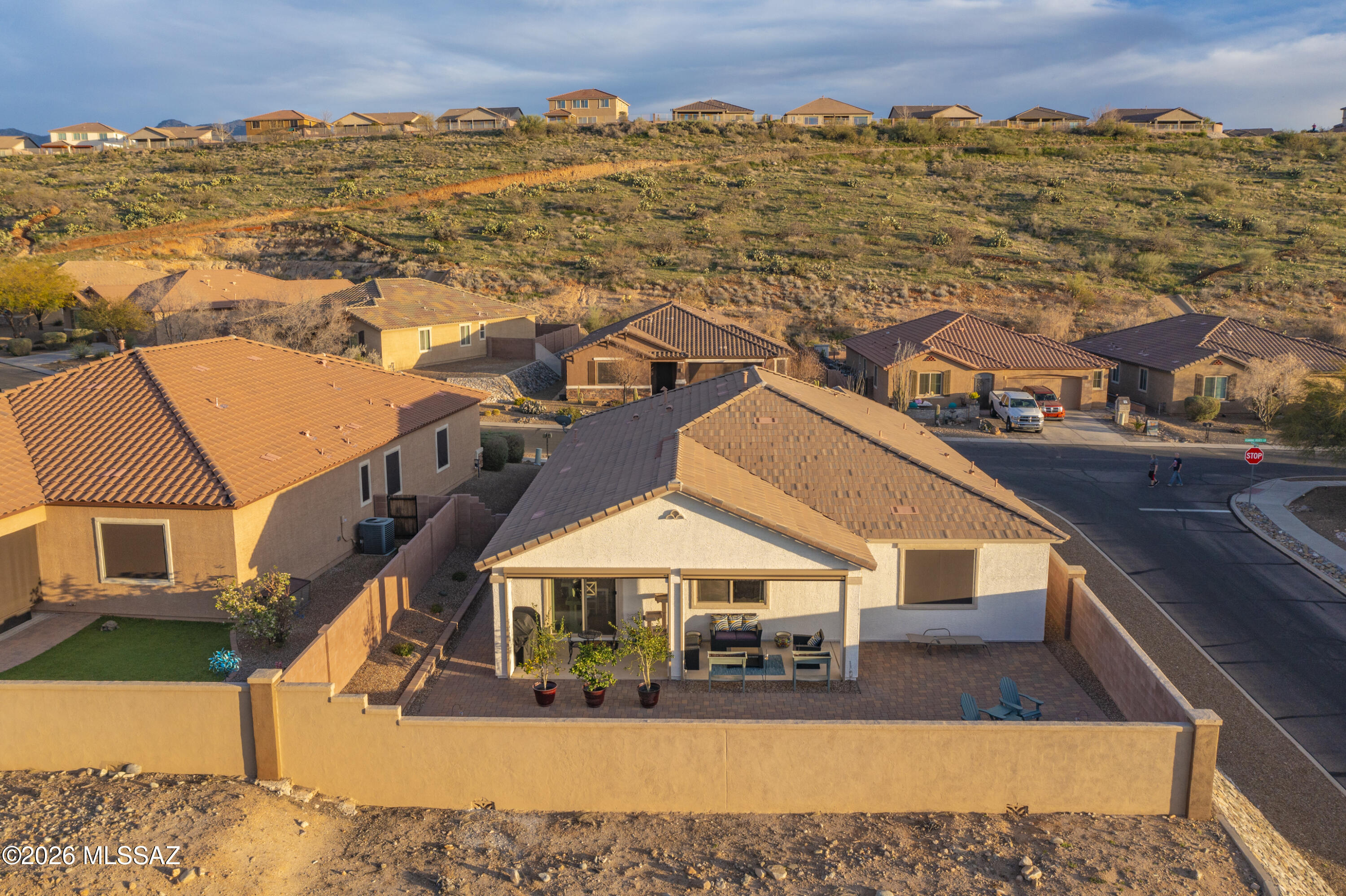 38676 South Running Roses Lane Tucson, AZ 85739 - Photo 45 of 50 Aerial