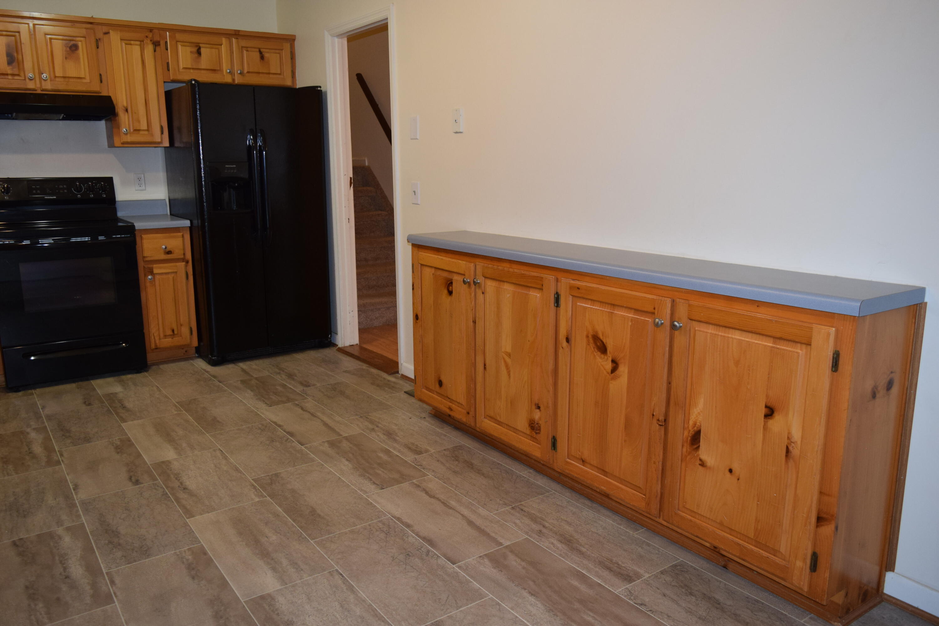162 Ridgeview Road Northwest Floyd, VA 24091 - Photo 14 of 47 a view of an empty room with wooden floor and a cabinet