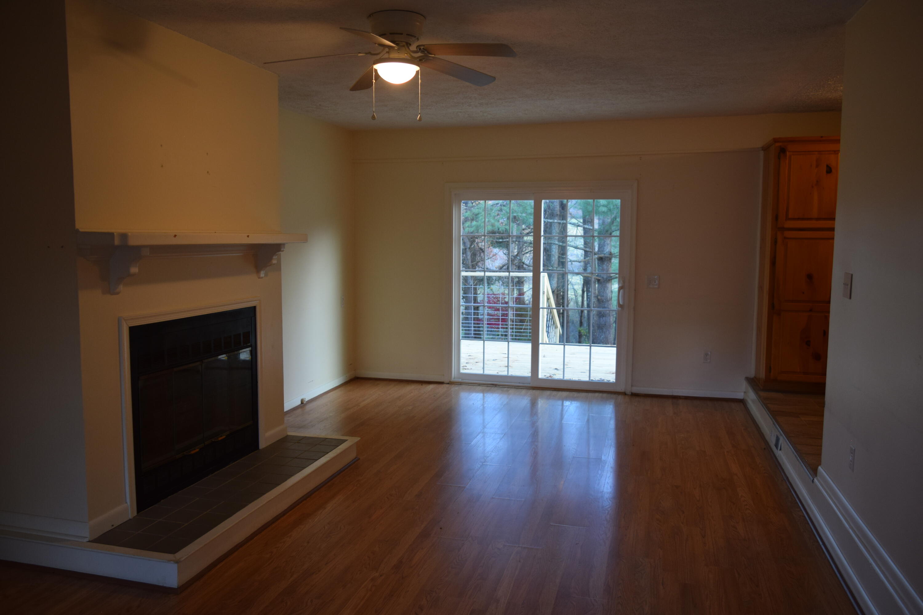 162 Ridgeview Road Northwest Floyd, VA 24091 - Photo 9 of 47 wooden floor fireplace and natural light in room